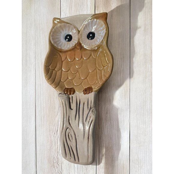 Cracker Barrel Ceramic Owl Spoon Rest - Picture 5 of 8